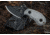 Tops Knives Wolf Pup Fixed Blade Knife, Black, 2.5in, WP010