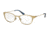 Tory Burch TY1050 Bifocal Prescription Eyeglasses 3151-51 - Satin Gold/blue Mosaic Frame