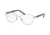 Tory Burch TY1061 Bifocal Prescription Eyeglasses, 51mm, Shiny Silver Metal, TY1061-3274-51-BI