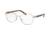 Tory Burch TY1061 Bifocal Prescription Eyeglasses, 51mm, Shiny Silver Metal, TY1061-3275-51-BI