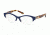 Tory Burch TY2046 Bifocal Prescription Eyeglasses 1339-49 - Navy/spotty Tortoise Frame