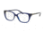 Tory Burch TY2068 Eyeglass Frames 1565-50 - Navy Translucent Frame