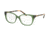 Tory Burch TY2068 Eyeglass Frames 1620-50 - Bottle Green/spotty Tortoise Frame