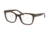 Tory Burch TY4003 Single Vision Prescription Eyeglasses 1378-49 - Dark Tortoise Frame