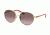 Tory Burch TY6037 Sunglasses 304614-56 - Gold W Poppy T Print Frame, Brown Rose Gradient Lenses