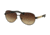 Tory Burch TY6047 Single Vision Prescription Sunglasses TY6047-310013-59 - Lens Diameter 59 mm, Frame Color Black/Gold