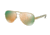 Tory Burch TY6048 Progressive Prescription Sunglasses TY6048-3146R5-59 - Lens Diameter 59 mm, Frame Color Satin Gold/bottle Green