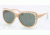 Tory Burch TY7057B TY7057B Sunglasses 614/71-5714 - Nude Frame, Green Lenses