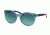 Tory Burch TY7079 TY7079 Sunglasses 13644S-54 - Milky Fountain/tortoise Frame, Blue Teal Gradient Lenses