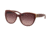 Tory Burch TY7084A Sunglasses 14938H-55 - Bordeaux Horn/bordeaux Frame, Burgundy Gradient Lenses