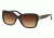 Tory Burch TY7086A Sunglasses 131213-55 - Black Frame, Brown Gradient Lenses