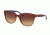 Tory Burch TY7095A Sunglasses 159913-54 - Burgundy/orange/navy Frame, Dk Brown Gradient Lenses