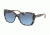 Tory Burch TY7114 Single Vision Prescription Sunglasses TY7114-16928F-53 - Lens Diameter 53 mm, Frame Color Blue Tortoise