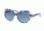 Tory Burch TY7116 Bifocal Prescription Sunglasses TY7116-17058F-53 - Lens Diameter 53 mm, Frame Color Blue Moonstone
