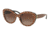 Tory Burch TY7121 Prescription Sunglasses, 55mm, Orange T Pattern / Black, TY7121-174813-55-SV