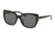 Tory Burch TY7134U Progressive Prescription Sunglasses, 56mm, Black, TY7134U-137181-56-PRO