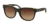 Tory Burch TY9043 Sunglasses 152213-53 - Matte Black/Gold Frame, Brown Gradient Lenses