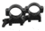 Traditions A1374 Weaver QD Ring Set 1 Dia High Black Matte