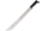 Tramontina Machete 20in Knife, 20 satin finish carbon steel blade, Black plastic handle, 26616/020