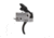 Triggertech AR-9 Two Stage Duty Trigger, Traditional Curved, 3.5lb Pull Weight, Black, AH9-TDB-33-NNC