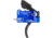 Triggertech AR10 Single-Stage Diamond Pro Curved Trigger, 1.5-4lb Pull, Admiral Blue, Admiral Blue, AR10, ART-SAB-14-NNP