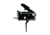 Triggertech AR15 Black Adaptable Flat Trigger, PVD Black AR0-TBB-25-NNF