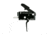 Triggertech AR15 Black Competitive Flat Trigger, PVD Black AR0-TBB-33-NNF