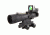 Trijicon ACOG 3x30 Scope, Dual Illuminated Amber Chevron.223 Ballistic Reticle, 9.0 MOA RMR Sight &amp; TA60 Mount TA33-8-RM05
