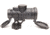 Trijicon 1x25 MRO Patrol 2 MOA Adjustable Red Dot Sight w/ 1/3 Co-Witness Quick Release Mount AC32071, Black, 2200018