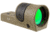 Trijicon 1x42 Reflex Sight, CK-FDE, Amber 4.5 MOA Dot Reticle, Reflex Base without Mou, 800094