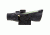 Trijicon 3x24 XB Compact ACOG Crossbow Scope, Dual Illuminated Green Chevron 300-340fps Bolt Drop Reticlew/M16 Carry Handle Base 400143