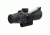 Trijicon 3x24 XB Compact ACOG Crossbow Scope, Dual Illuminated Green Chevron 300-340fps Bolt Drop Reticlew/M16 Carry Handle Base 400143