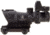Trijicon 4x32 ACOG Rifle Scope, Center Illuminated Amber Crosshair .223 Reticle w/ Colt Knob Thumbscrew Mount &amp; LED 3.25 MOA Red Dot RMR Type 2, Black, 100556
