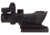Trijicon 4x32 ACOG Rifle Scope, Center Illuminated Amber Crosshair .223 Reticle w/ Colt Knob Thumbscrew Mount &amp; LED 3.25 MOA Red Dot RMR Type 2, Black, 100556