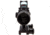 Trijicon 4x32 ACOG Rifle Scope, Center Illuminated Amber Crosshair .223 Reticle w/ Colt Knob Thumbscrew Mount &amp; LED 3.25 MOA Red Dot RMR Type 2, Black, 100556