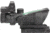 Trijicon 4x32 ACOG Rifle Scope, Dual Illuminated Green Chevron .223 Reticle w/ Colt Knob Thumbscrew Mount &amp; LED 3.25 MOA Red Dot RMR Type 2, Black, 100548
