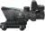 Trijicon 4x32 ACOG Rifle Scope, Dual Illuminated Green Crosshair .223 Reticle w/ Colt Knob Thumbscrew Mount &amp; LED 3.25 MOA Red Dot RMR Type 2, Black, 100552