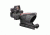 Demo, Trijicon 4x32 ACOG Rifle Scope, Dual Illuminated Red Chevron .223 Reticle w/ Colt Knob Thumbscrew Mount &amp; LED 3.25 MOA Red Dot RMR Type 2, Black, 100549