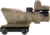 Trijicon 4x32 ACOG Rifle Scope, Dual Illuminated Red Chevron .223 Reticle w/ Colt Knob Thumbscrew Mount &amp; LED 3.25 MOA Red Dot RMR Type 2, Cerakote FDE, 100570