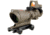 Trijicon 4x32 ACOG Rifle Scope, Dual Illuminated Red Chevron .223 Reticle w/ Colt Knob Thumbscrew Mount &amp; LED 3.25 MOA Red Dot RMR Type 2, Cerakote FDE, 100570