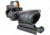 Trijicon 4x32 ACOG Rifle Scope, Dual Illuminated Red Chevron .223 Reticle w/ Colt Knob Thumbscrew Mount &amp; LED 3.25 MOA Red Dot RMR Type 2, Cerakote Gray, 100568