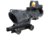 Trijicon 4x32 ACOG Rifle Scope, Dual Illuminated Red Chevron .223 Reticle w/ Colt Knob Thumbscrew Mount &amp; LED 3.25 MOA Red Dot RMR Type 2, Cerakote Gray, 100568