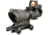 Trijicon 4x32 ACOG Rifle Scope, Dual Illuminated Red Chevron .223 Reticle w/ Colt Knob Thumbscrew Mount &amp; LED 3.25 MOA Red Dot RMR Type 2, Cerakote OD Green, 100569