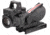 Trijicon 4x32 ACOG Rifle Scope, Dual Illuminated Red Crosshair .223 Reticle w/ Colt Knob Thumbscrew Mount &amp; LED 3.25 MOA Red Dot RMR Type 2, Black, 100550