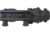 Trijicon 4x32 ACOG Rifle Scope, Dual Illuminated Red Crosshair .223 Reticle w/ Colt Knob Thumbscrew Mount &amp; LED 3.25 MOA Red Dot RMR Type 2, Black, 100550