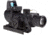 Trijicon 4x32 ACOG Rifle Scope, LED Red Crosshair .223 Reticle w/ Colt Knob Thumbscrew Mount &amp; Adjustable LED 3.25 MOA Red Dot RMR Type 2, Black, 100564