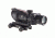 Trijicon ACOG 4x32 Dual Ill Rifle Scope w/Mount, Red Horseshoe 6.8 Reticle