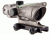 Trijicon ACOG 4x32 Nickel Boron Dual Illum. Green Horseshoe Dot .223 BAC Reticle w/ TA51 Mount TA31-D-100197