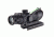 Trijicon ACOG 4x32 Rifle Scope, Black w/TA51 Flattop Mount &amp; Illuminated Green Chevron BAC Reticle