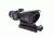 Trijicon ACOG 4x32 Rifle Scope, Black w/TA51 Flattop Mount &amp; Illuminated Green Chevron BAC Reticle